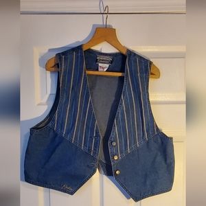 Denim vest